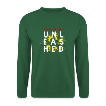 Le mode Dieu déchaîné - Sweat-shirt Unisexe - vert foncé - Devant