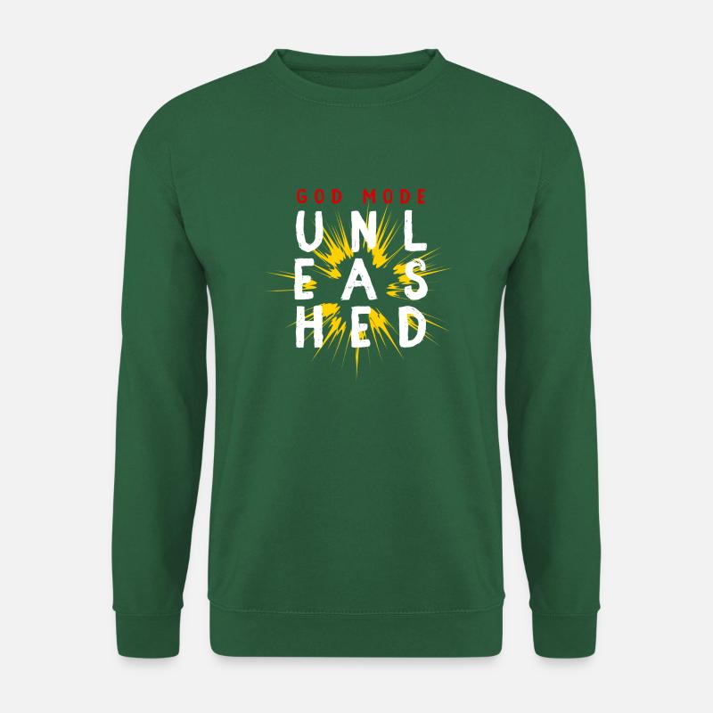 God mode unleashed - Unisex Sweatshirt - green