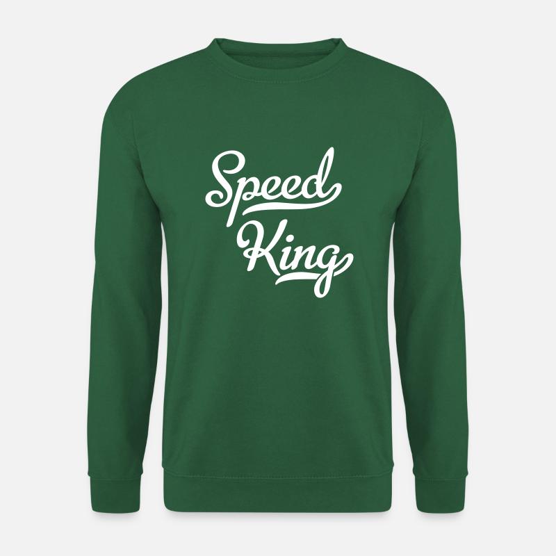 Speed King - Unisex Pullover - Grün