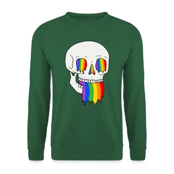 Braving with Pride - Unisex Sweatshirt - green - Front
