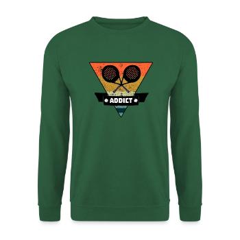 Padel Tennis Sucht - Unisex Pullover - Grün - Vorne