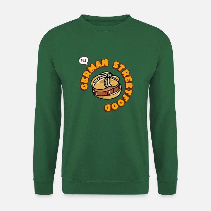 Leberkäse Brötchen Semmel Leberkäs Fleischkäse - Unisex Pullover - Grün
