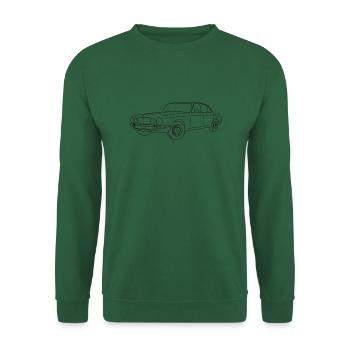 70s XJ Series 2 Outline - Unisex Sweatshirt - green - Front