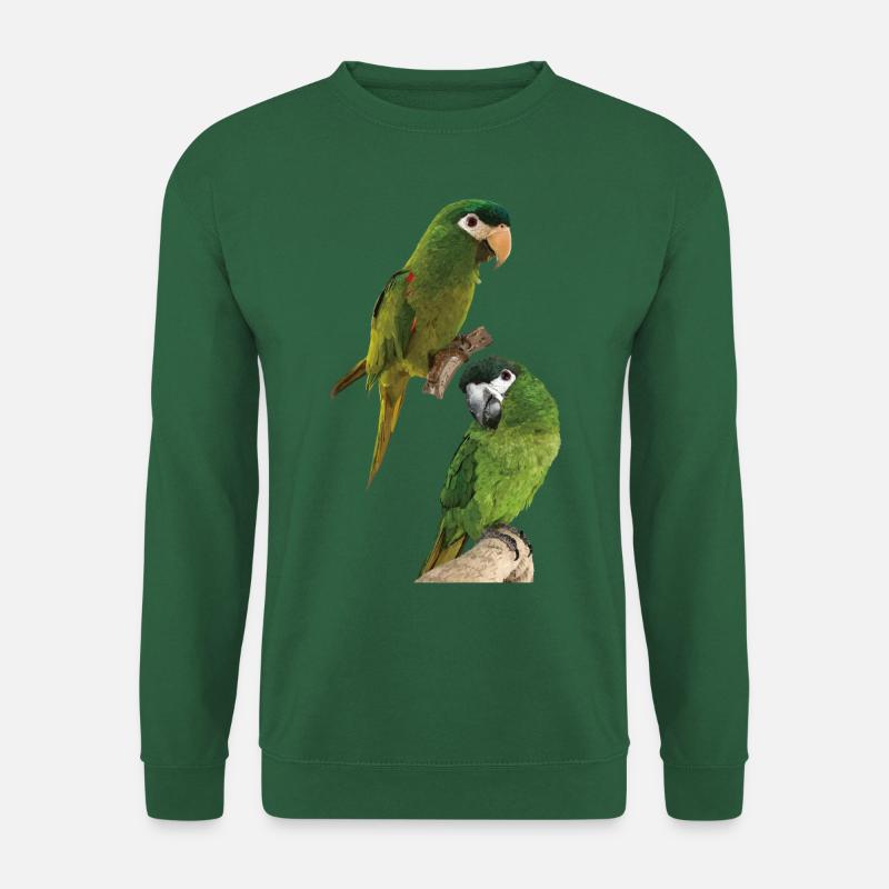 Den ædle ara - Unisex sweater - grøn
