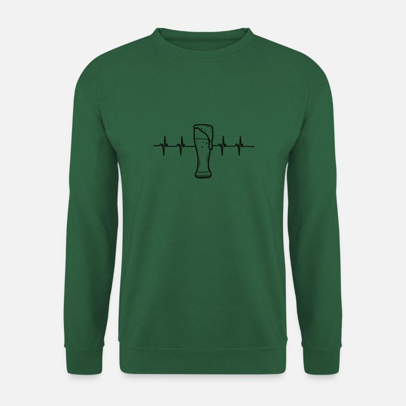 Bier - Unisex Pullover - Grün
