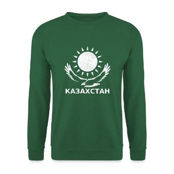 Kazakhstan - Unisex Sweatshirt - green - Front