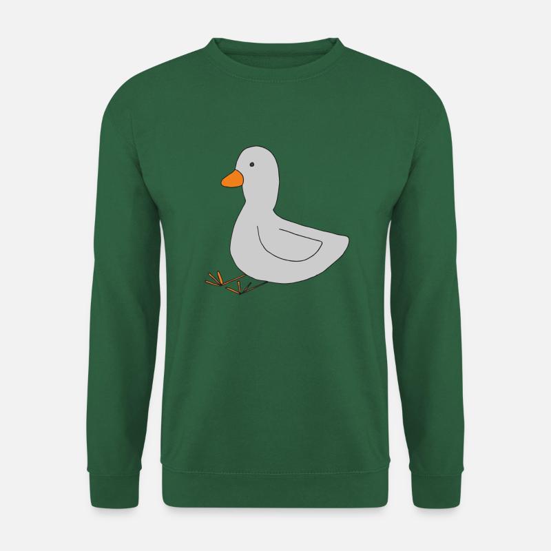 ente grau - Unisex Pullover - Grün