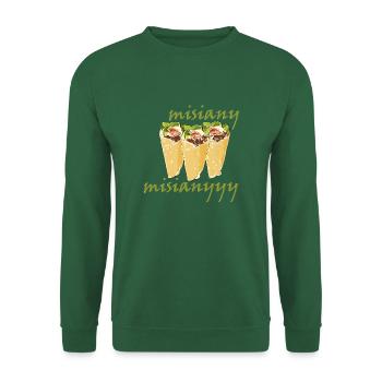 Tortilla misiany misiany - Unisex Sweatshirt - green - Front