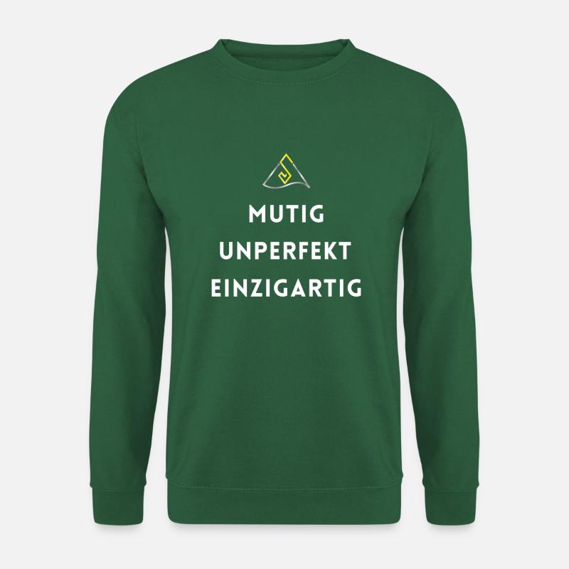 KATMA - MUTIG UNPERFEKT EINZIGARTIG - Unisex Pullover - Grün