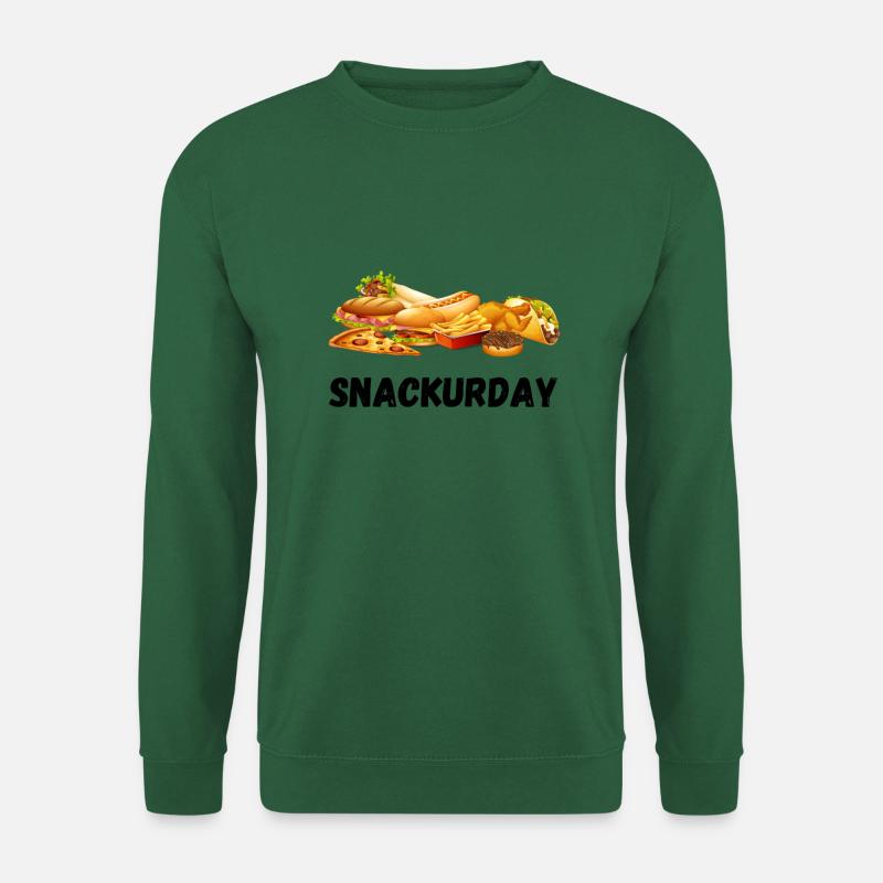 Snackurday - Unisex Pullover - Grün