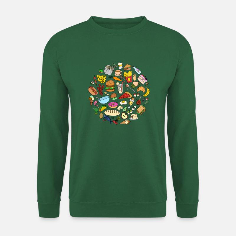 food circle - Unisex Pullover - Grün