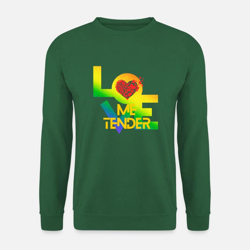 Liebe mich zärtlich - Unisex Pullover - Grün