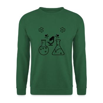 Neuronen Chemie Wissenschaft Periodensystem Labor - Unisex Pullover - Grün - Vorne