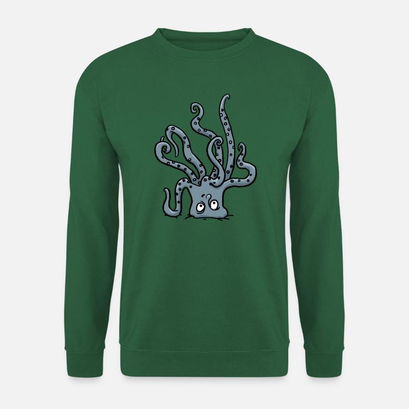 Octopus headstand - Unisex Sweatshirt - green