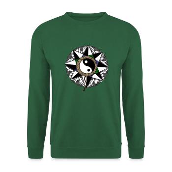 Taoist Mandala - Unisex Sweatshirt - green - Front