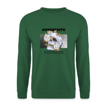 Supermoto Serie 18 - Unisex Pullover - Grün - Vorne