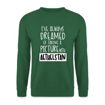 Picture with Aethelstan - Sweat-shirt Unisexe - vert foncé - Devant