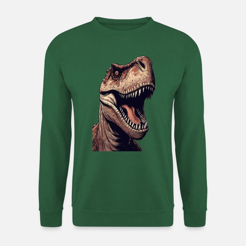 T-Rex - Unisex Pullover - Grün