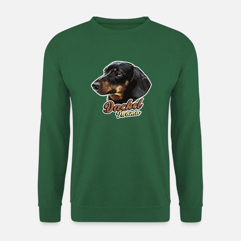Dackel Mama - Unisex Pullover - Grün