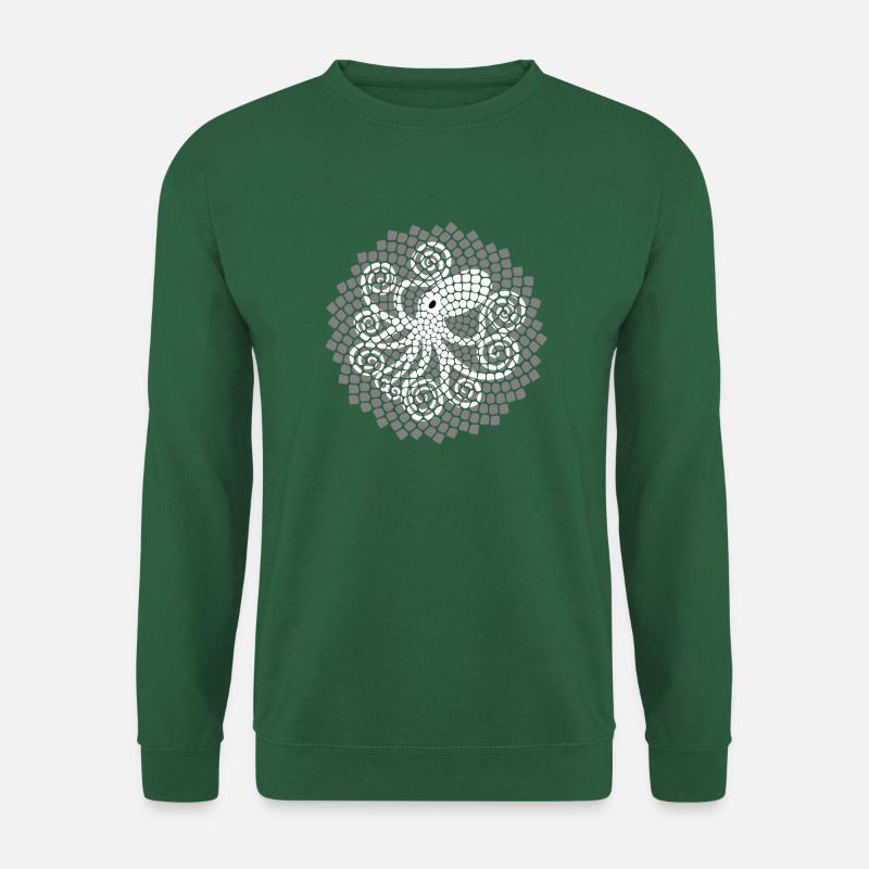 Fibonacci Squid - Unisex Sweatshirt - green