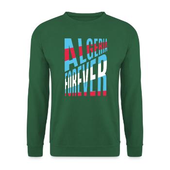 Algeria forever - Unisex Sweatshirt - green - Front