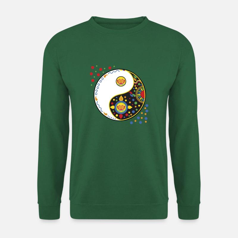 tao bunt - Unisex Pullover - Grün