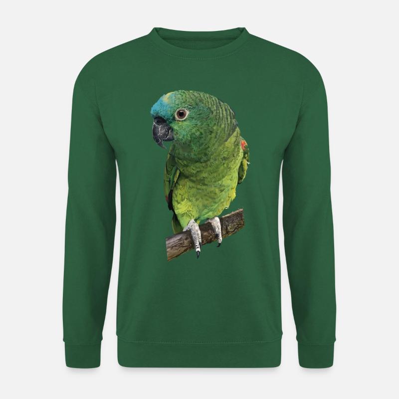 The blue-fronted amazon - Unisex Sweatshirt - green