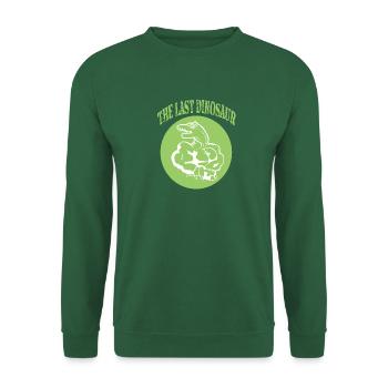 Der letzte Dino - Unisex Pullover - Grün - Vorne