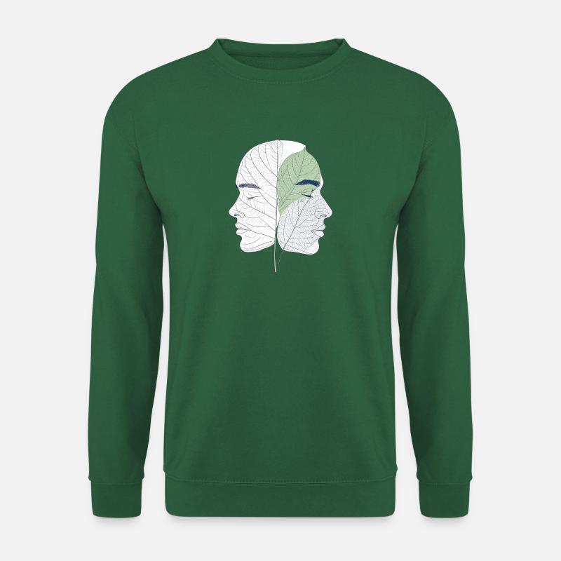 A mind rooted in nature - Unisex Sweatshirt - green
