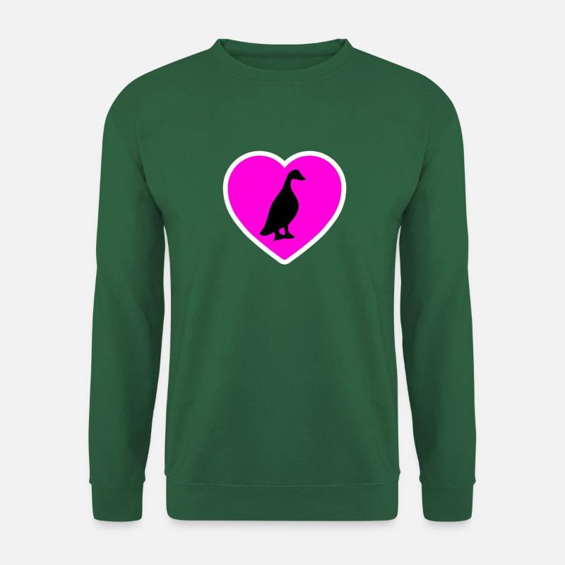 Ente - Unisex Pullover - Grün
