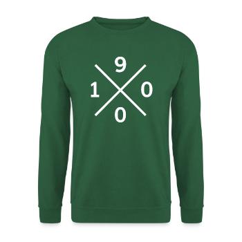 1900 Mönchengladbach Fan Hoodie, Tasche, Tasse - Unisex Pullover - Grün - Vorne