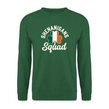 Shenanigans Squad Shamrock - Unisex Pullover - Grün - Vorne