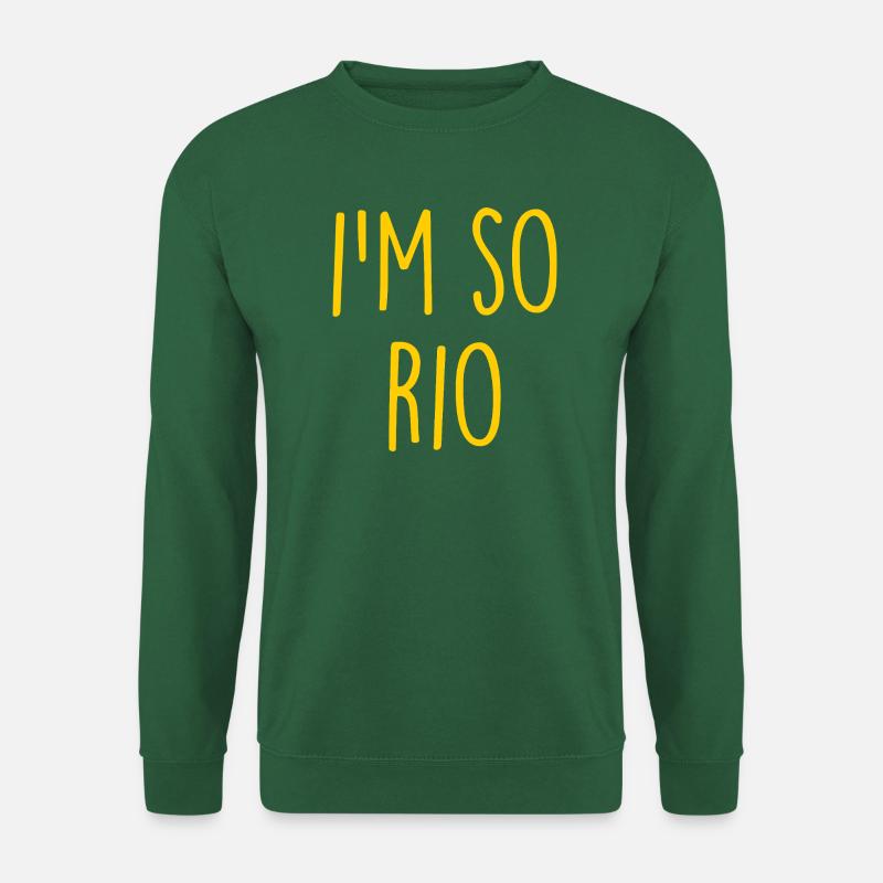 Rio de Janeiro Brazil - Unisex Pullover - Grün