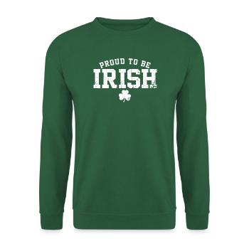 Fier d’être Irlandais - Sweat-shirt Unisexe - vert foncé - Devant