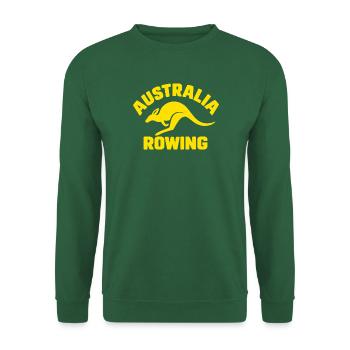 Australia Rowing - Australien Rudern - Känguru - Unisex Pullover - Grün - Vorne