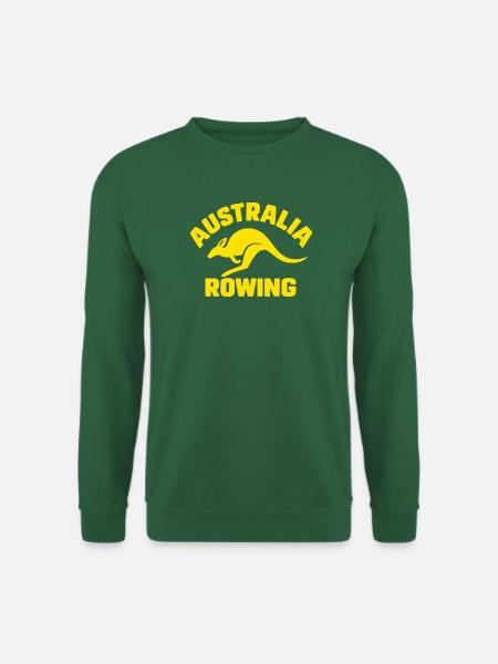 Australia Rowing - Australien Rudern - Känguru - Unisex Pullover - Grün