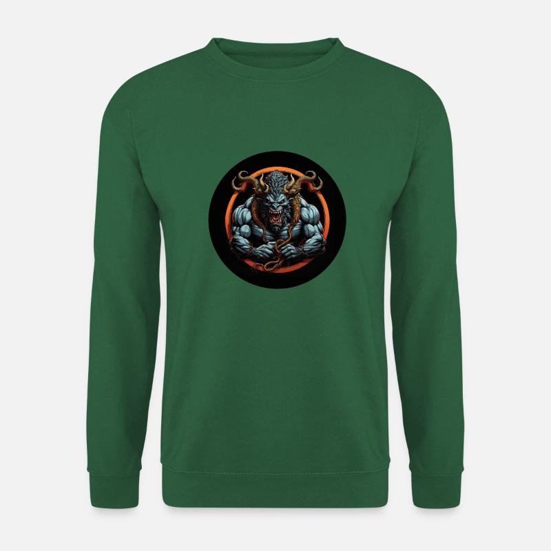 Muscular Devil - Unisex Sweatshirt - green