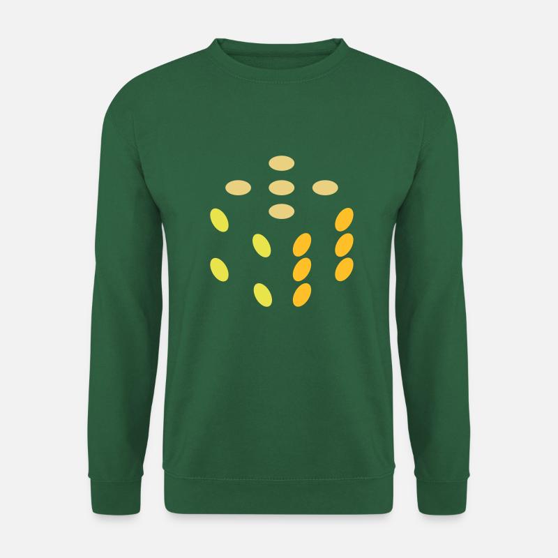 Würfel nur Punkte - Unisex Pullover - Grün