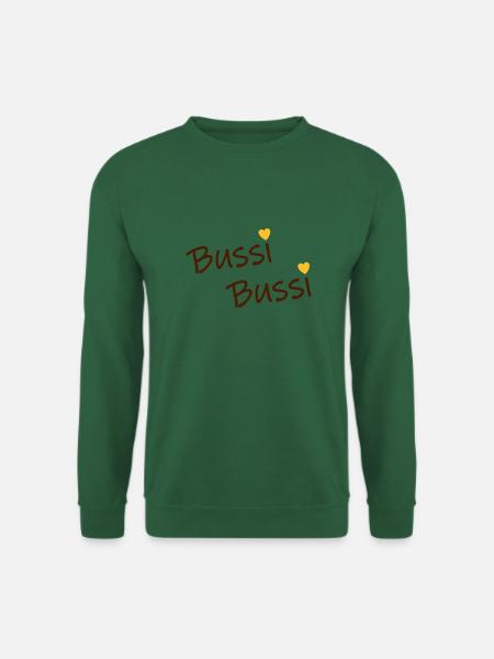 Bussi Bussi - Unisex Pullover - Grün