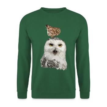 Nocturnal raptors - Unisex Sweatshirt - green - Front