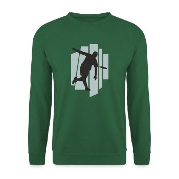 Disc Golf Players Disc Golf Disc Golf Players - Sweat-shirt Unisexe - vert foncé - Devant