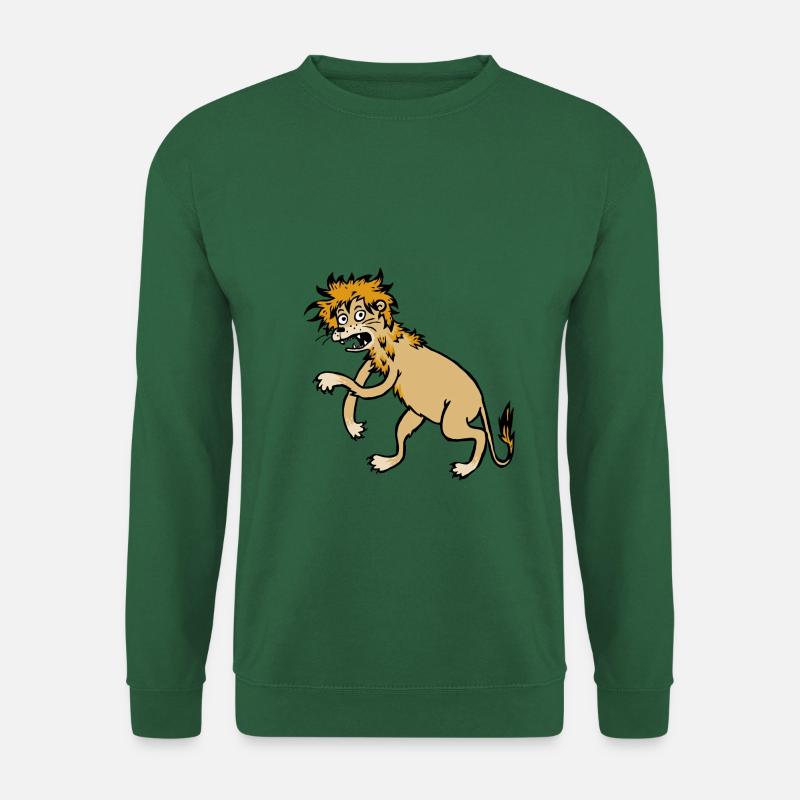 Löwe - Unisex Pullover - Grün
