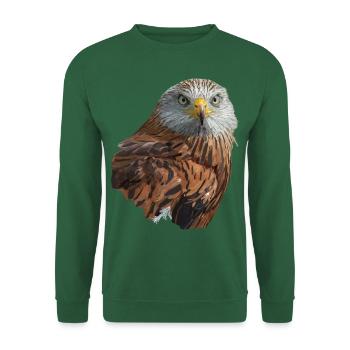 red kite - Unisex Sweatshirt - green - Front