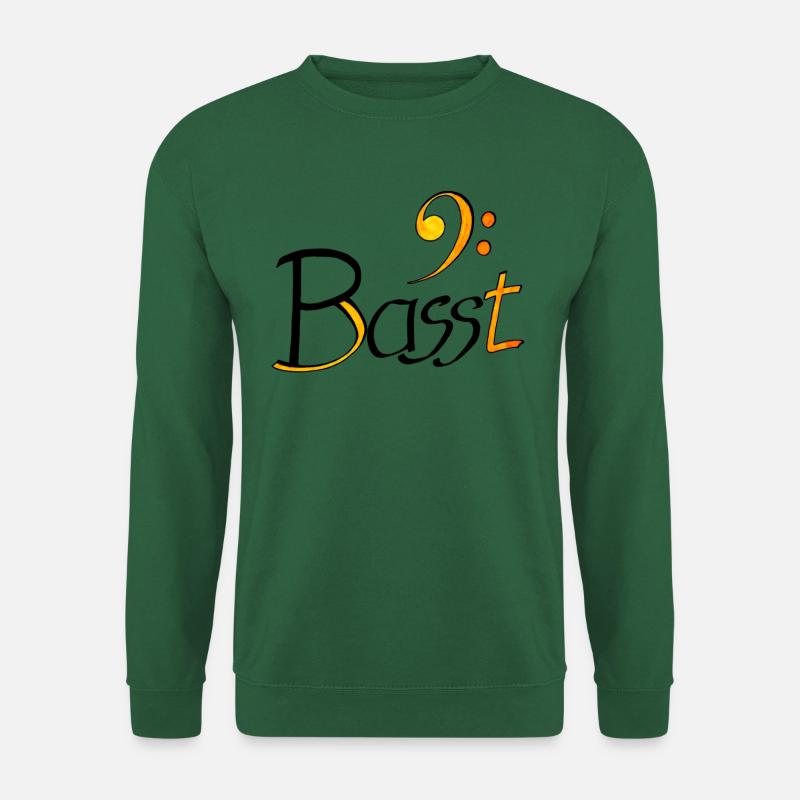 Basst - für Bässe - Unisex Pullover - Grün