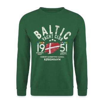 Baltic Yacht Club Kopenhagen könnte - Unisex Pullover - Grün - Vorne