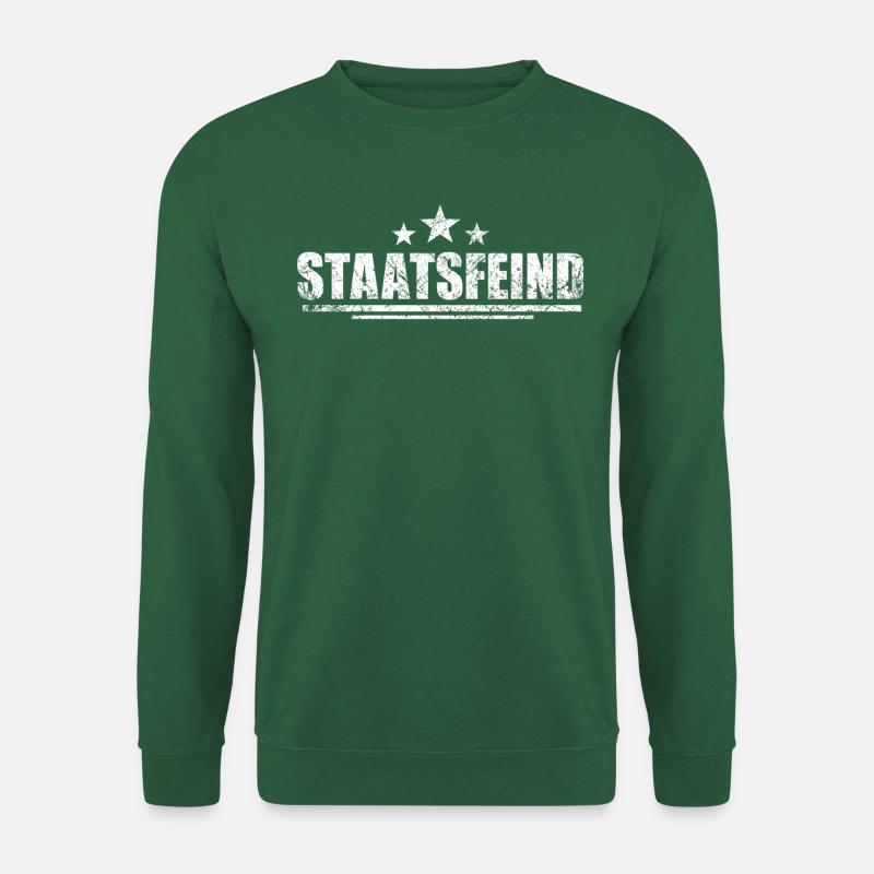 Staatsfeind - Unisex Pullover - Grün