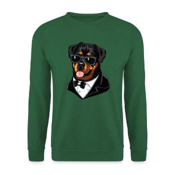 Rottweiler Das Modell - Unisex Pullover - Grün - Vorne