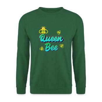Queen Bee2 - Unisex Sweatshirt - green - Front