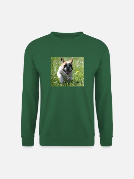 Go Bully Go French Bulldog - Unisex Sweatshirt - green