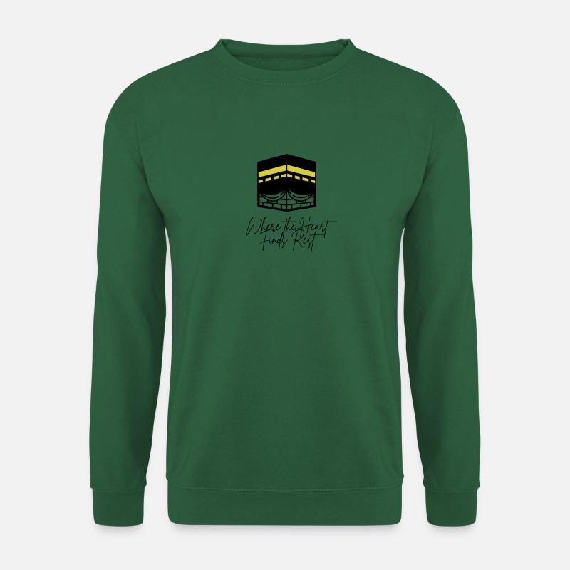 Where the Heart Finds Rest - Unisex Pullover - Grün